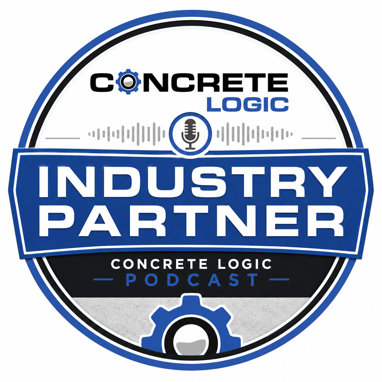 Concrete Logic Podcast Industry Partner Badge