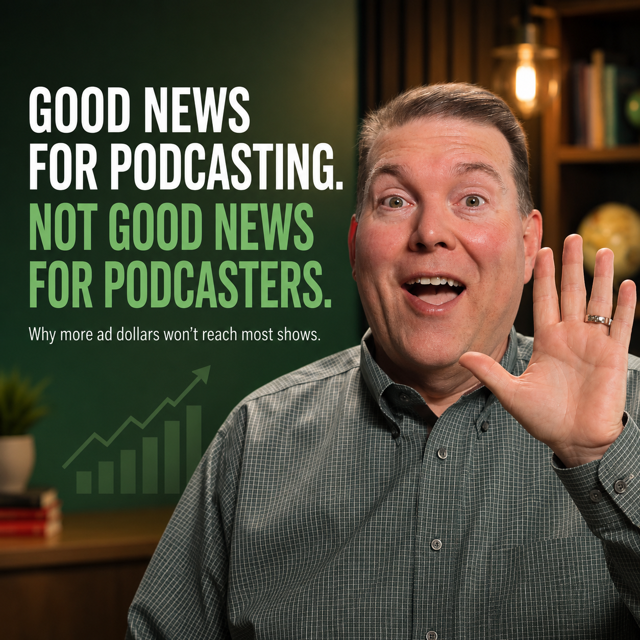 Good News for Podcasting. Not Good News for Podcasters. Good News for Podcasting. Not Good News for Podcasters.
