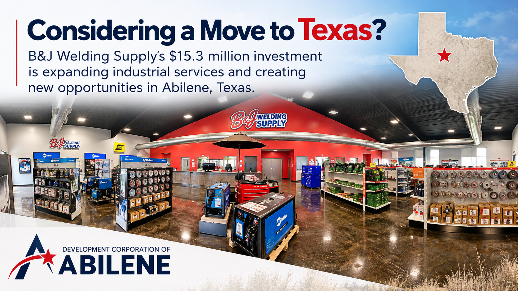Considering a  Business Move to Texas? Abilene's $15.3 Million Industrial Investment Is Worth a Look