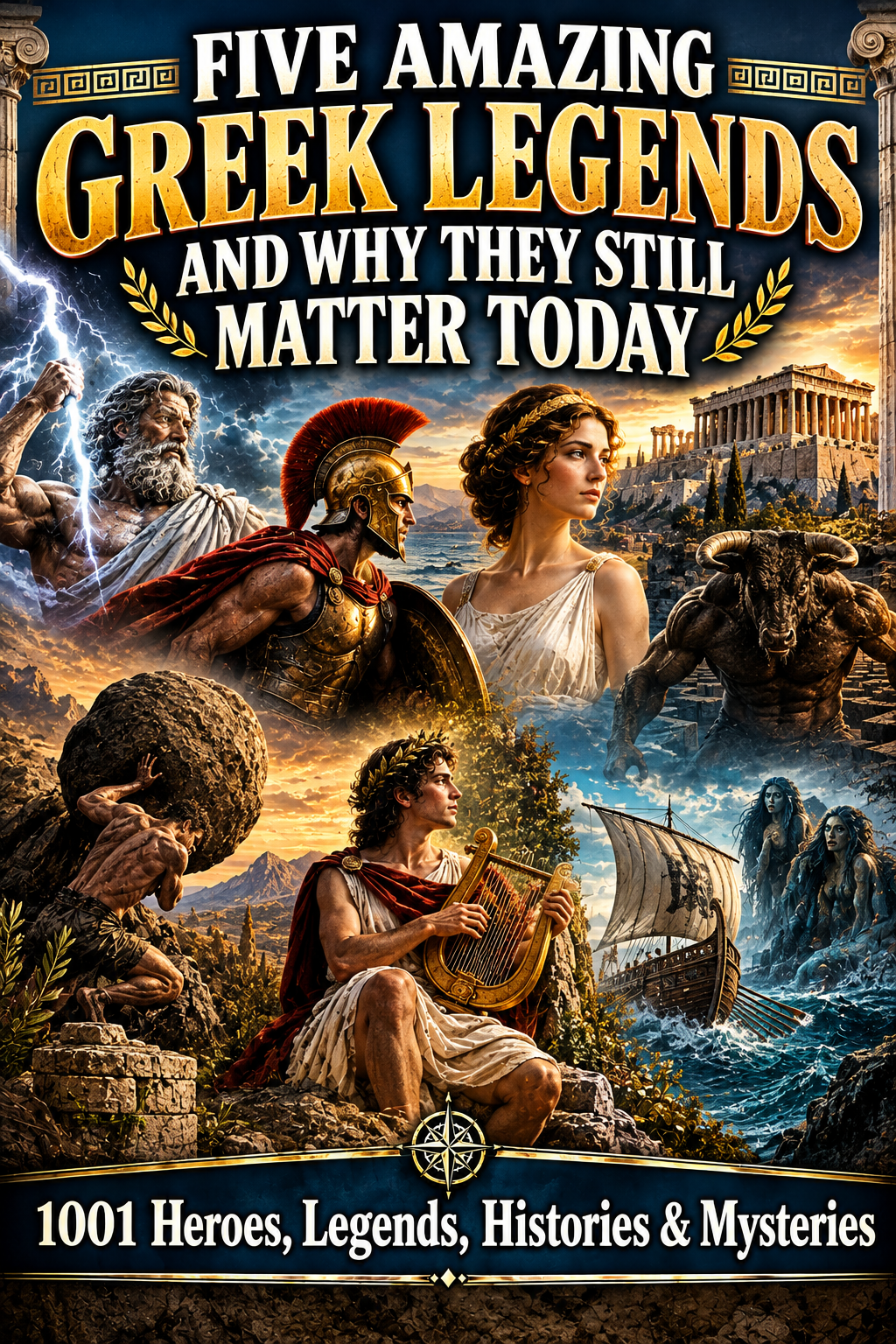FIVE AMAZING GREEK LEGENDS AND WHY THEY STILL MATTER TODAY