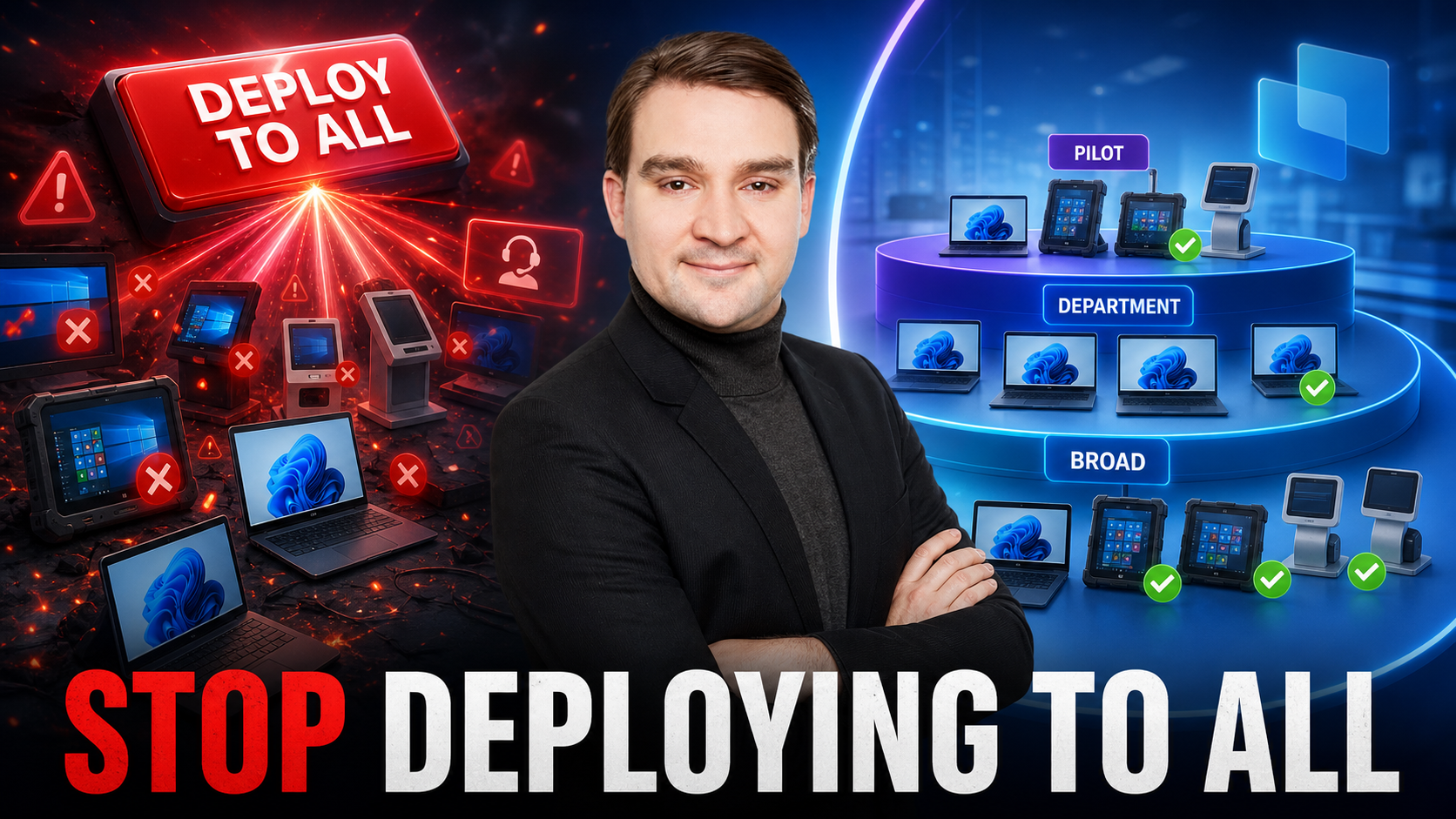 Why 'Deploy to All' is Destroying Your Intune Zero-Touch Rollouts