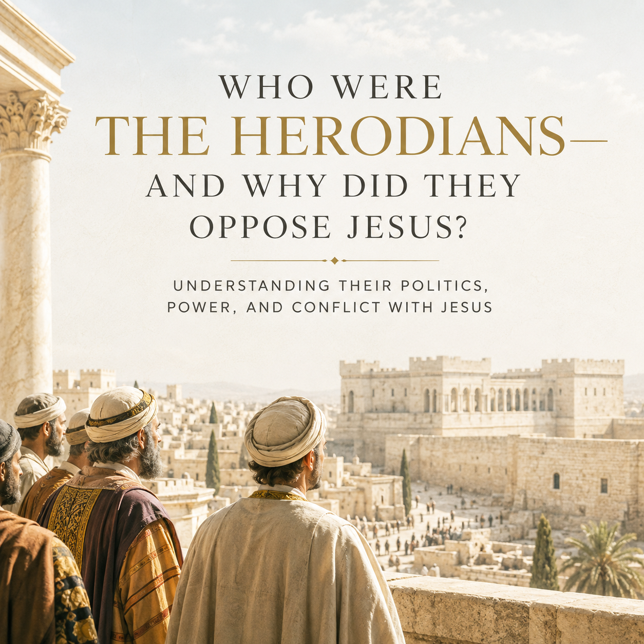 Who Were the Herodians in the Bible and Why Did They Oppose Jesus?