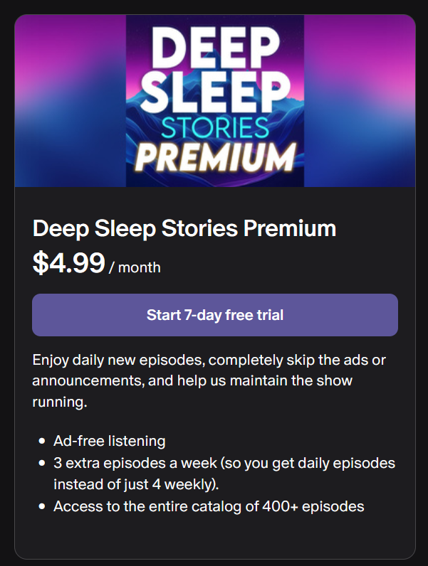 Deep Sleep Stories Deep Sleep Stories