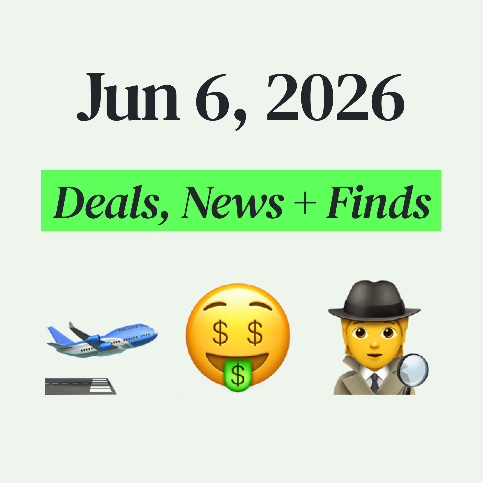 π° My Top Picks, Recommendation & More (6/6/26) π° My Top Picks, Recommendation & More (6/6/26)