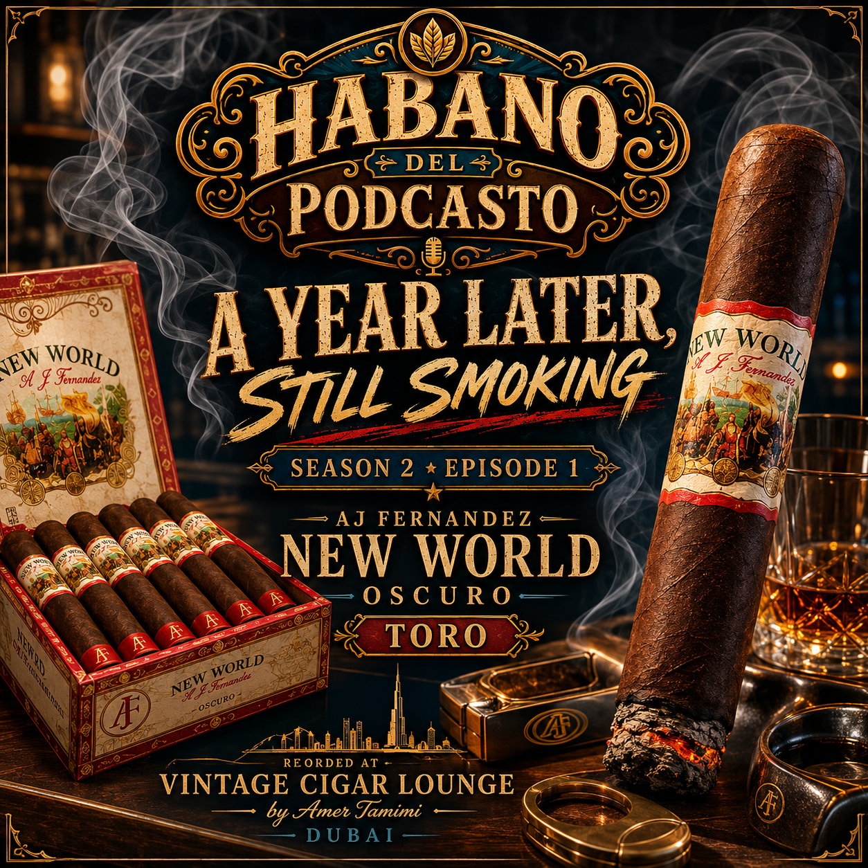 AJ Fernandez New World Oscuro Robusto – Fantastic Start to WW3