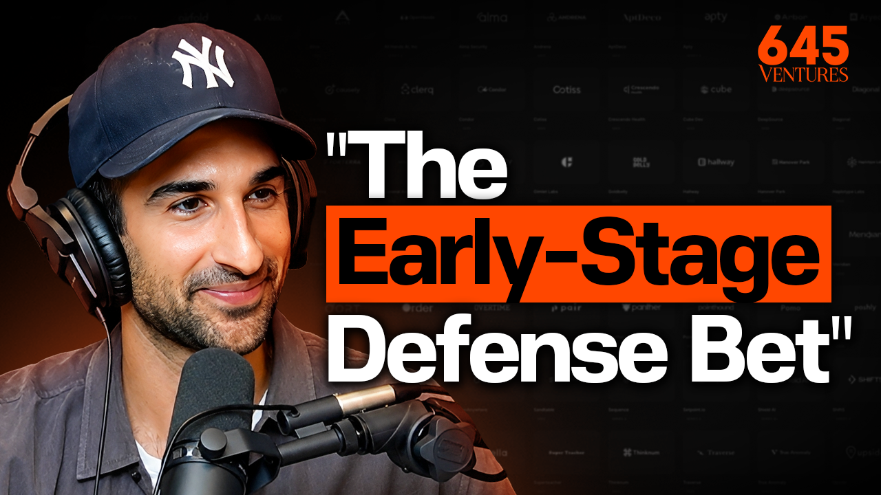 Building the Future of Defense: Investing in Founders, Factories, and Autonomy | Vardan Gattani, 645 Ventures