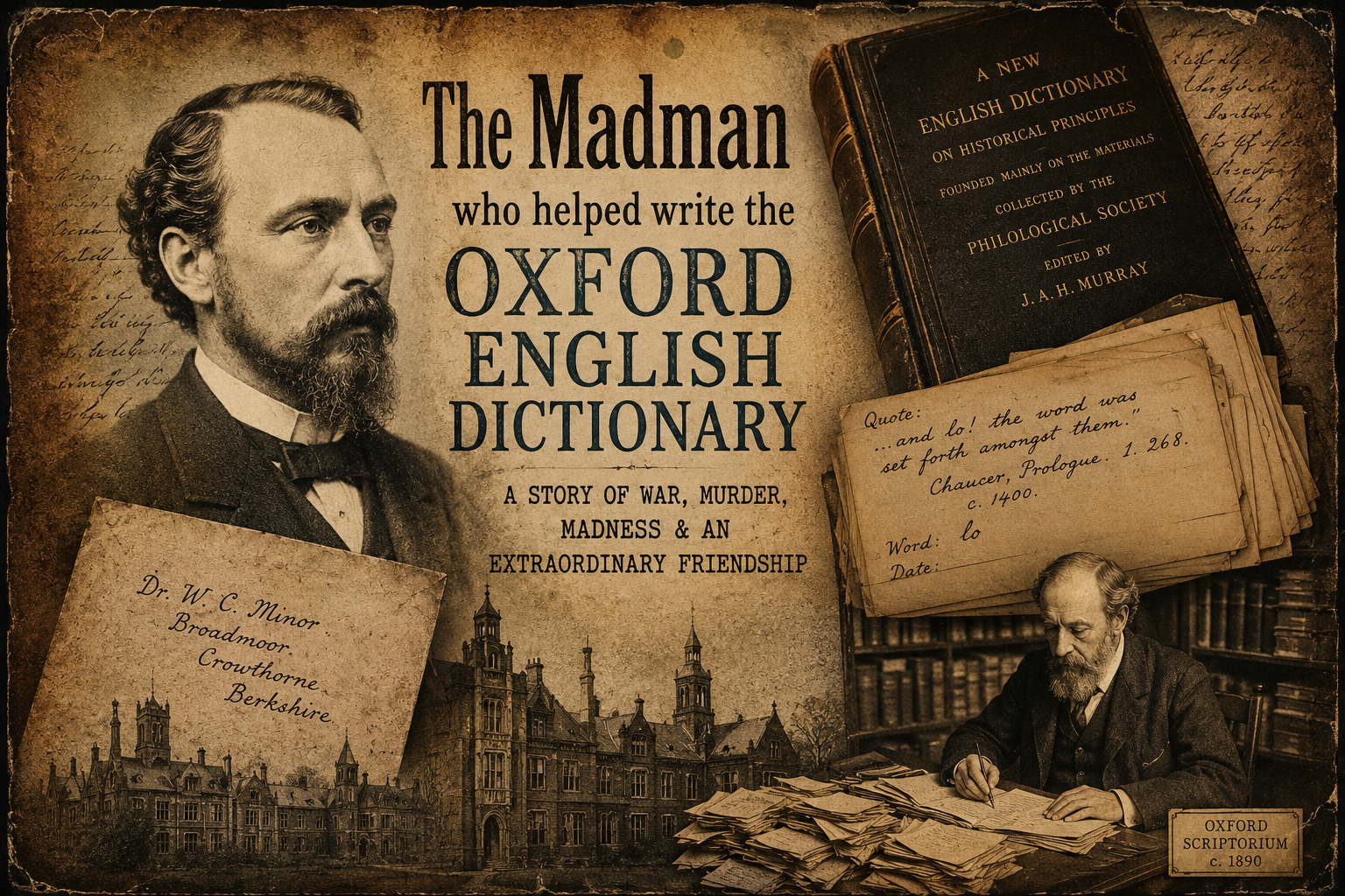 The  Madman Who Helped Write the Oxford English Dictionary