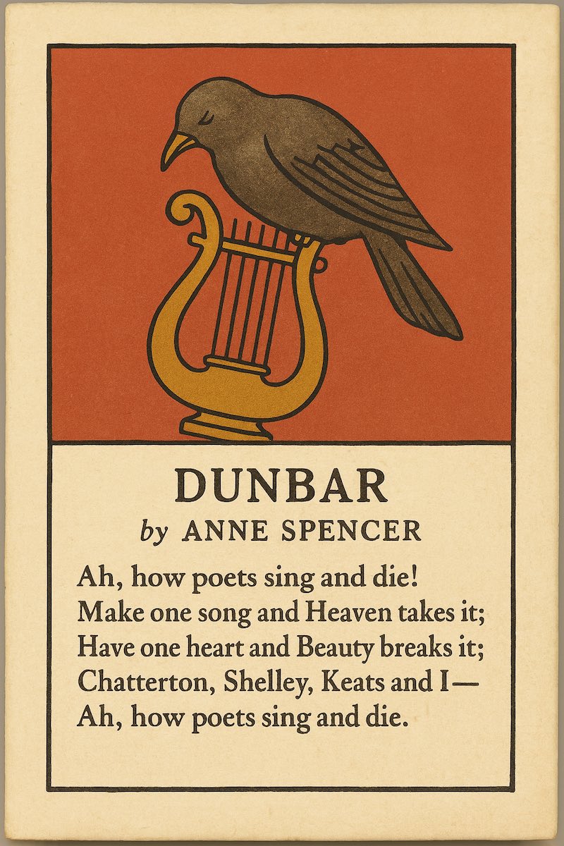 "Dunbar" by Anne Spencer