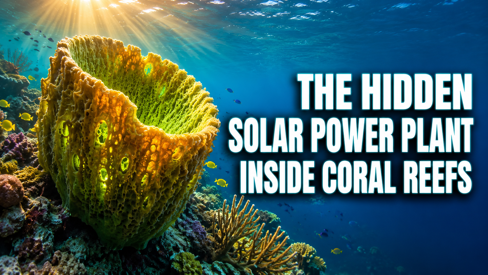 The Hidden Solar Power Plant Inside Coral Reefs