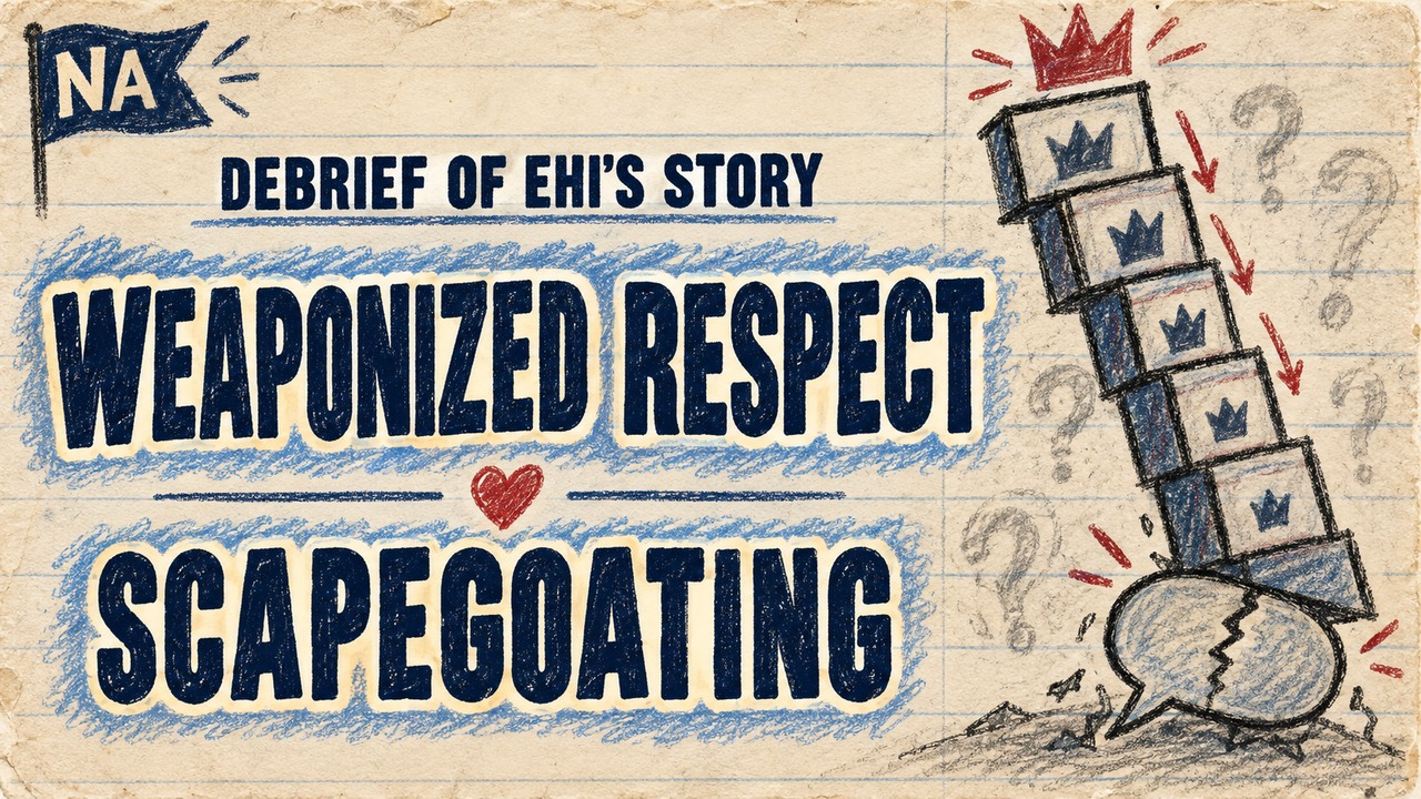 Debrief | Weaponized Respect and Scapegoating in Ehi’s Story