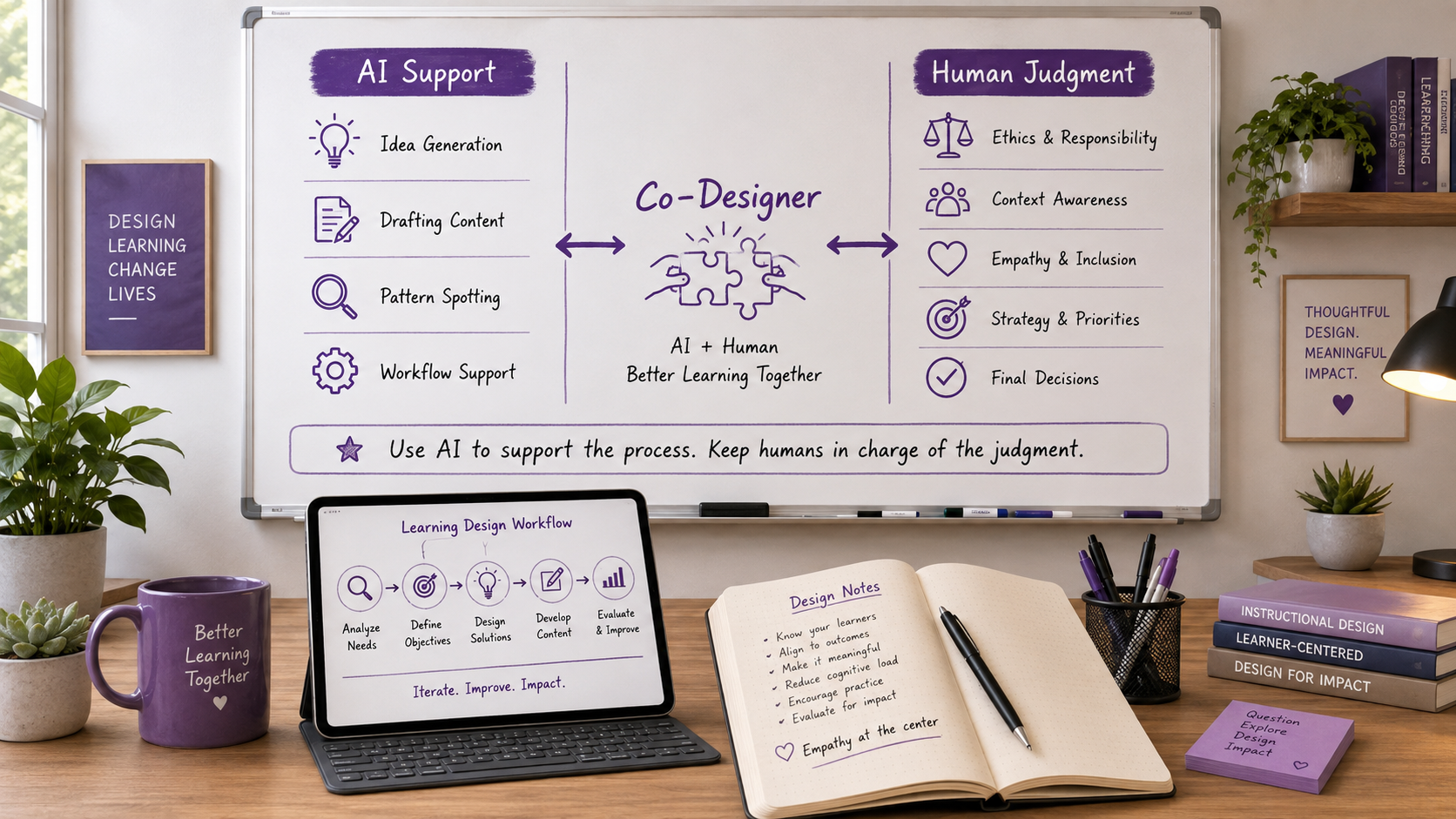 AI as Your Co-Designer: How to Use AI Without Replacing Human Judgment