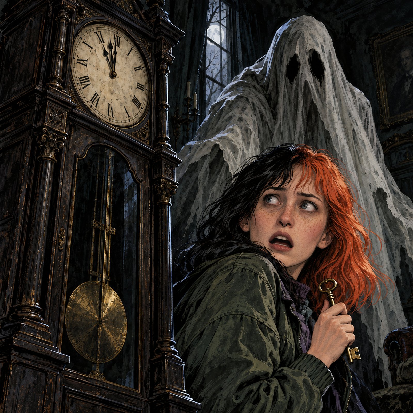 Halloween Night at Grimm Manor — Haunted-House Scavenger Hunt Horror