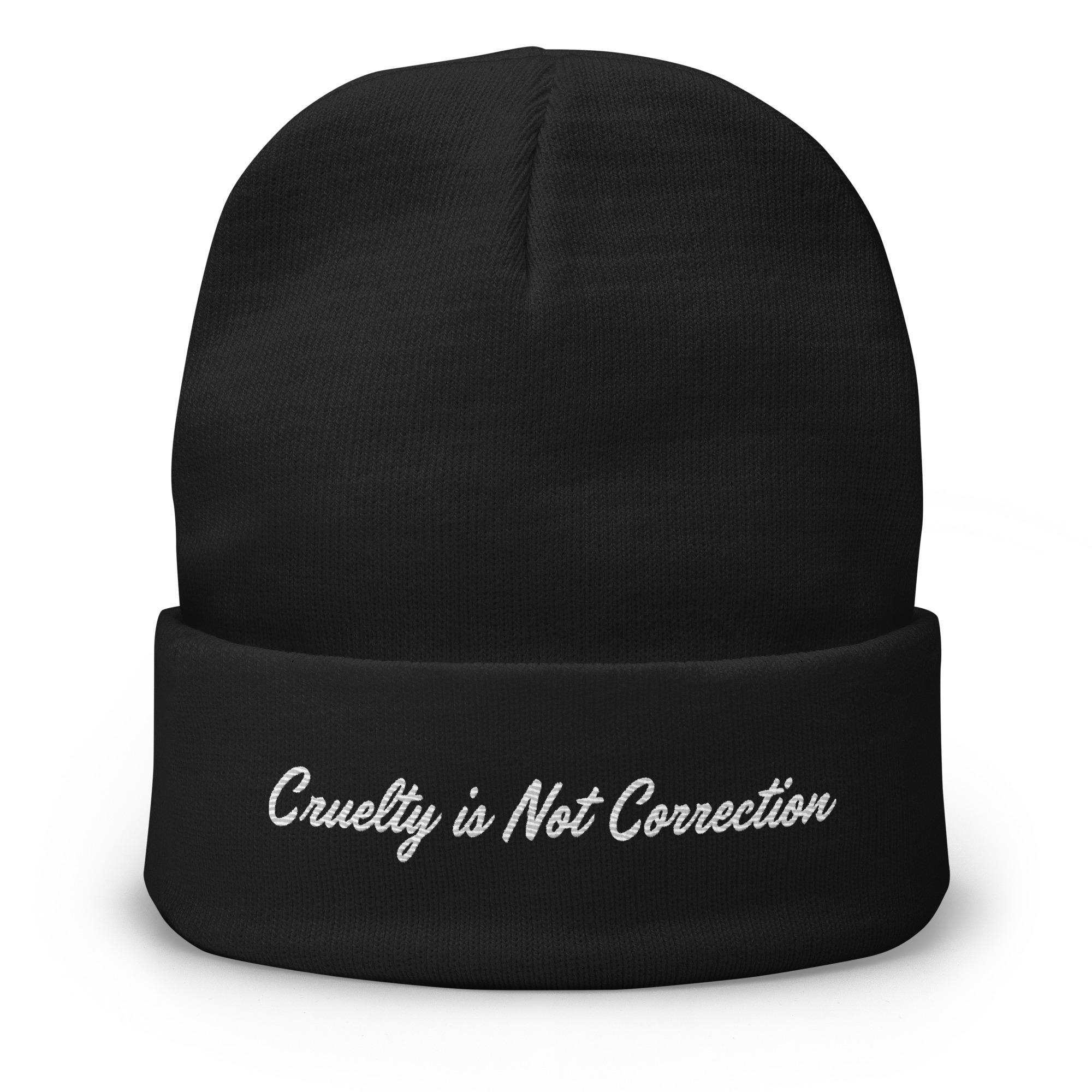 Cruelty Is Not Correction Beanie
