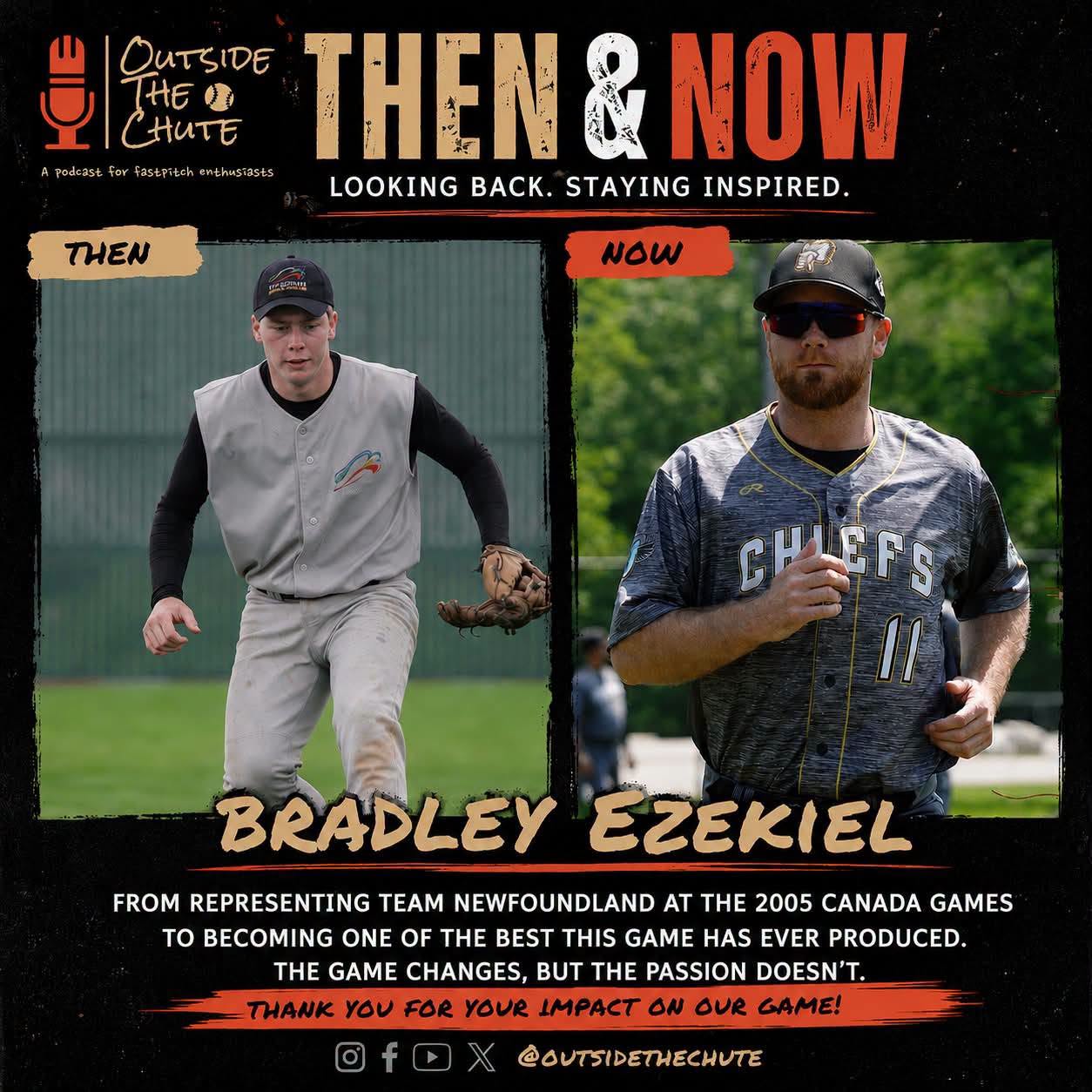 Then & Now: Bradley Ezekiel — From the 2005 Canada Games to Fastpitch Greatness