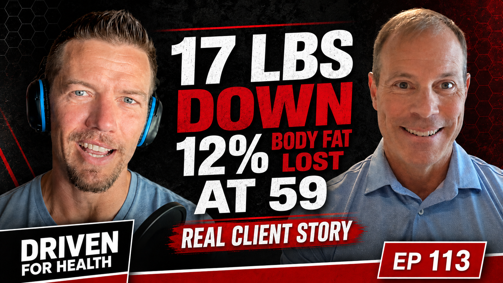 How Mike Lost 17 Pounds at 59 While Grieving His Mother and Starting Over