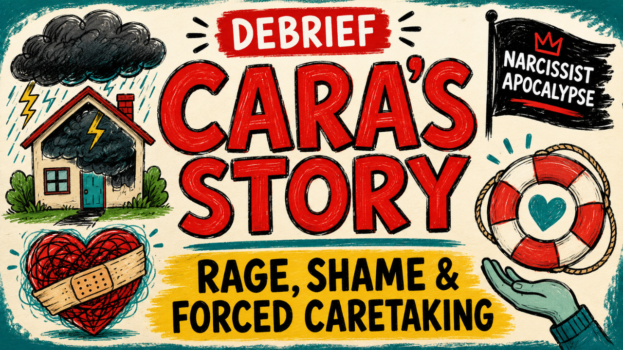 Debrief | Rage, Forced Caretaking, and Shame in Cara’s Story Debrief | Rage, Forced Caretaking, and Shame in Cara’s Story
