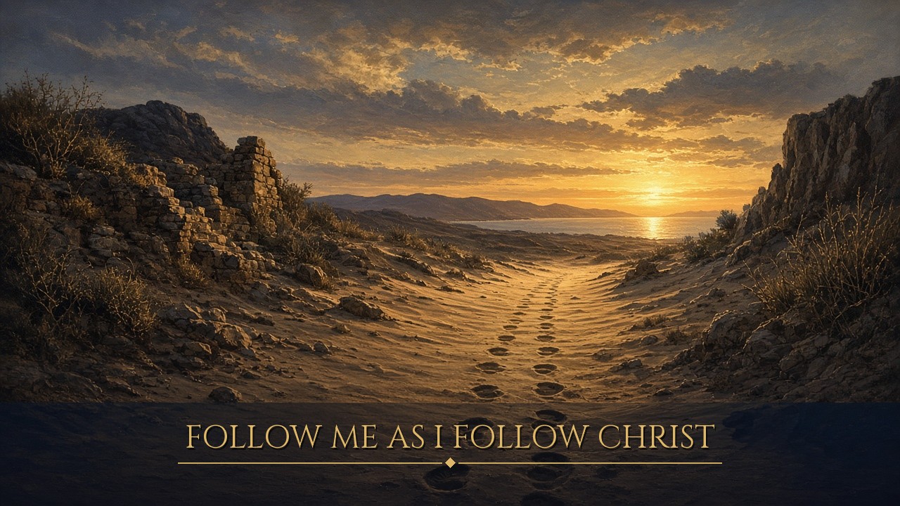 Follow Me as I Follow Christ