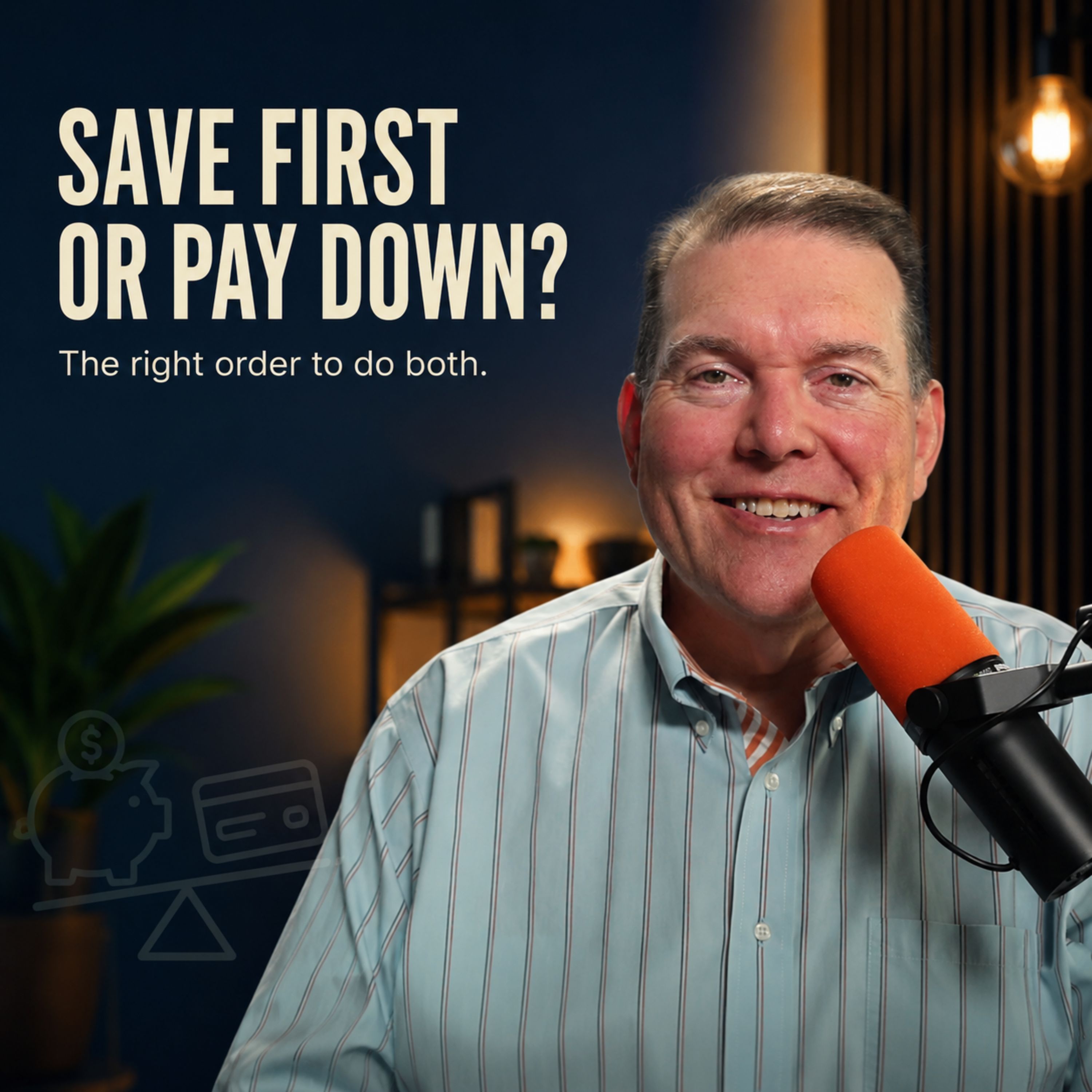 Should You Save Money or Pay Off Debt First? Here's the Right Order to Do Both