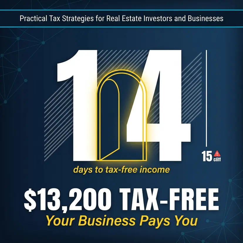 The Augusta Rule: How to Rent Your Home to Your Business for 14 Days Tax-Free (And Why Most People Get It Wrong) The Augusta Rule: How to Rent Your Home to Your Business for 14 Days Tax-Free (And Why Most People Get It Wrong)