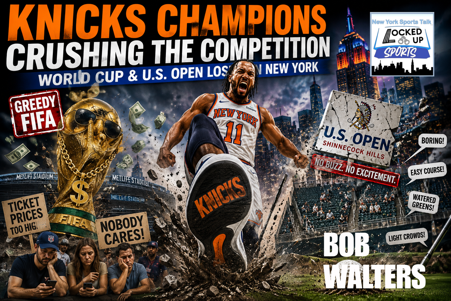 The Knicks Championship Has Turned The World Cup And U.S. Open Into Afterthoughts The Knicks Championship Has Turned The World Cup And U.S. Open Into Afterthoughts