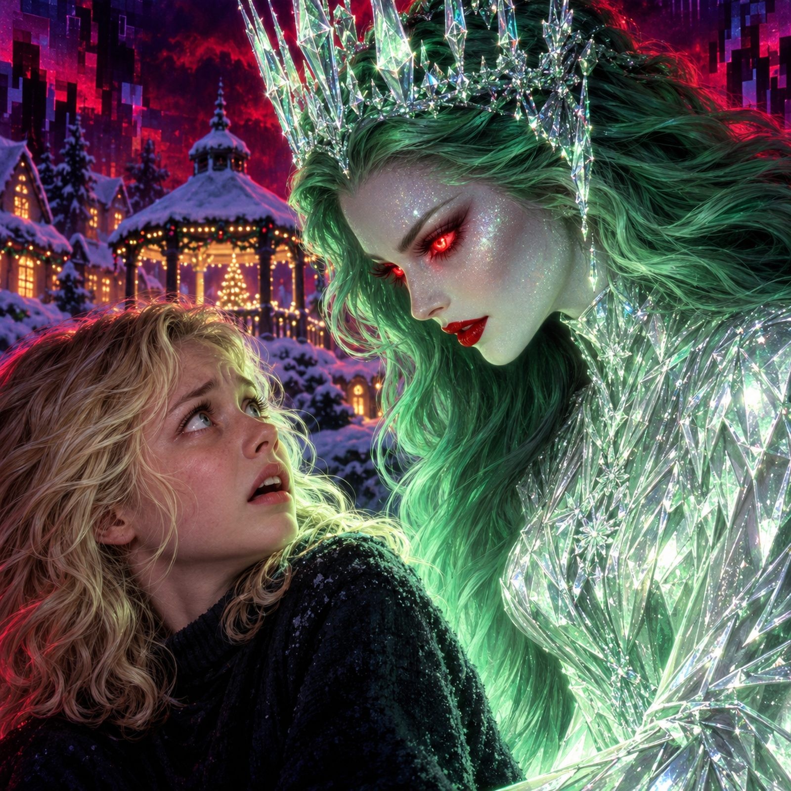 Christmas Arcadia — A Cursed VR Game Possesses Arial Mirren