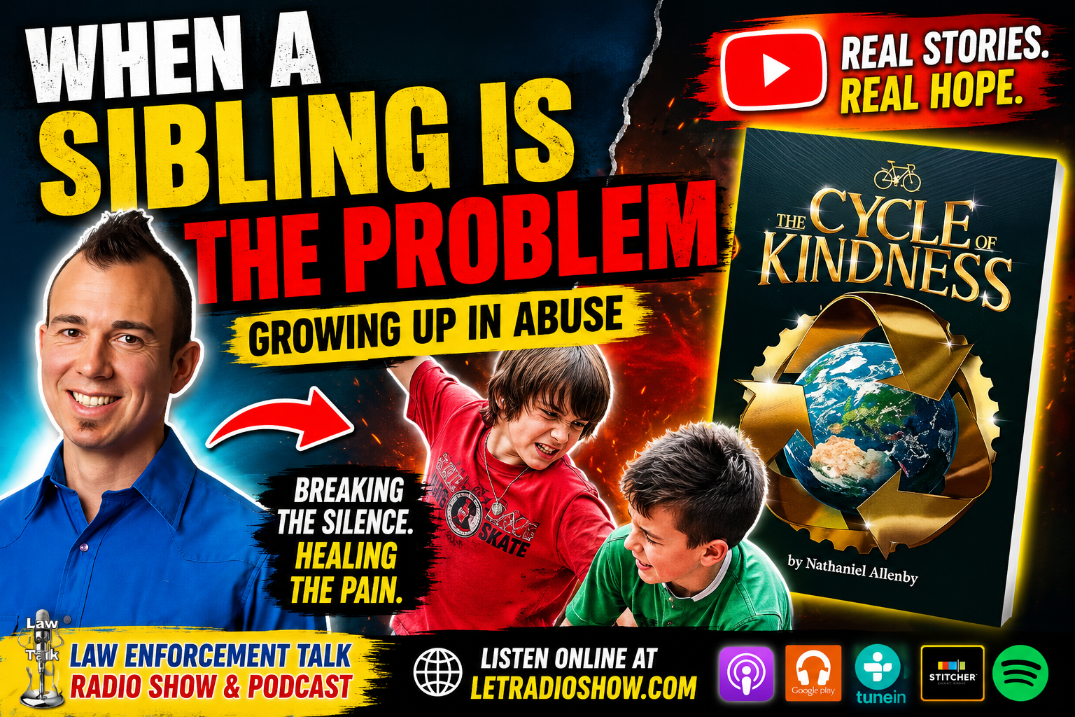 Adventure Healing: How a 28,000-Mile Journey Rewrote Nathaniel Allenby's Story of Sibling Abuse Trauma