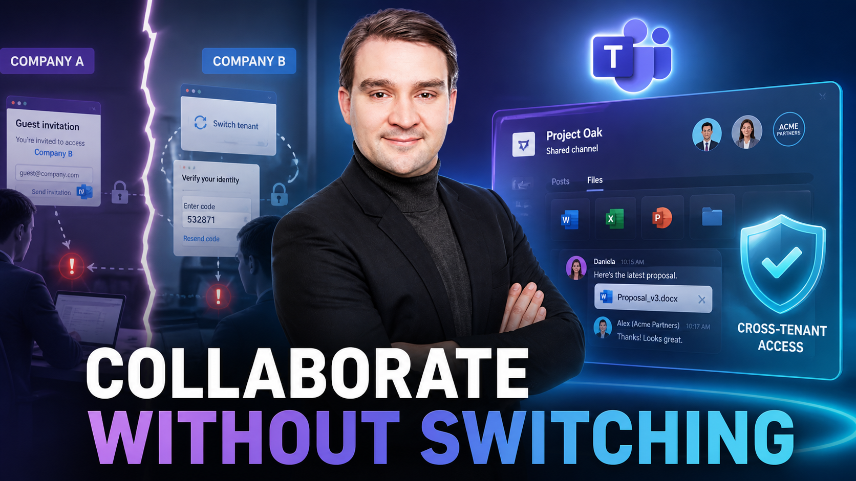 Break Down Barriers: Collaborating Externally with Microsoft Teams Shared Channels