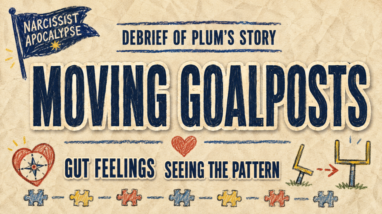 Debrief | Moving Goalposts, Gut Feelings, and Recognizing Patterns in Plum’s Story