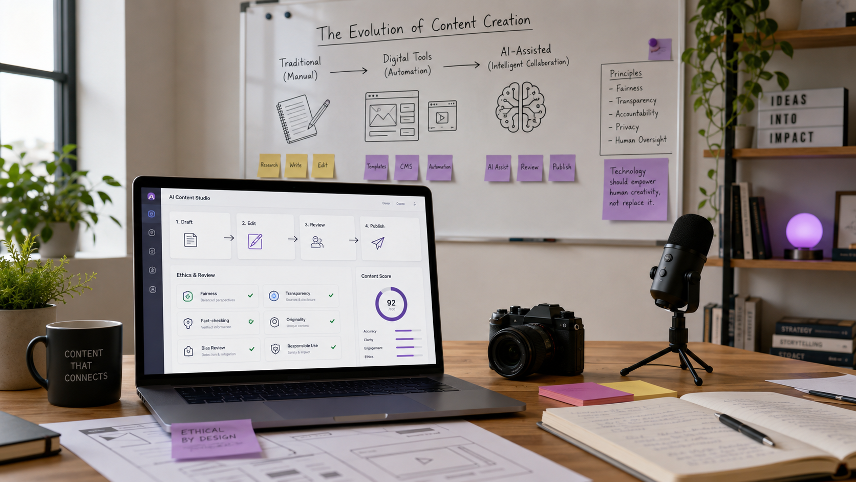 The Evolution of AI and Its Ethical Implications in Content Creation With Dr. Dwayne Wood