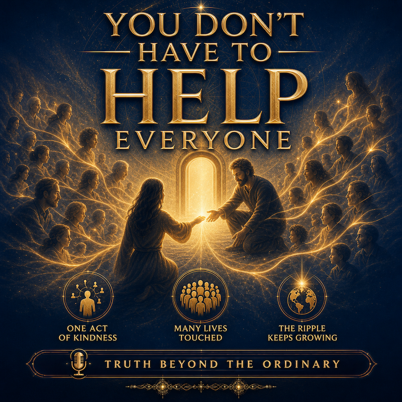 You Don’t Have To Help Everyone