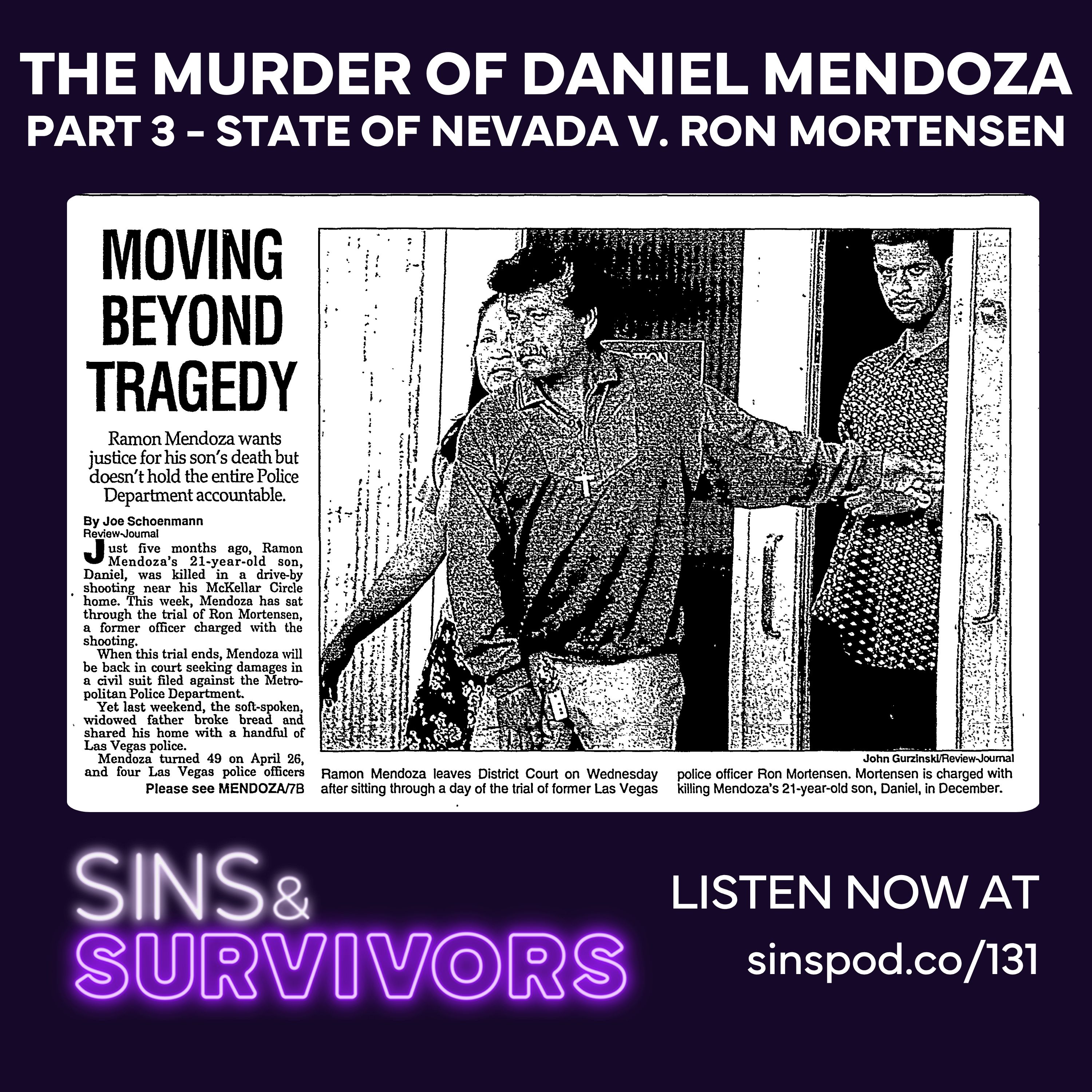 The Murder of Daniel Mendoza - The Trial