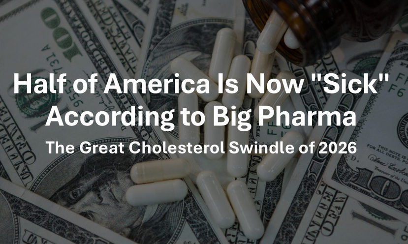 Half of America Is Now "Sick" According to Big Pharma
