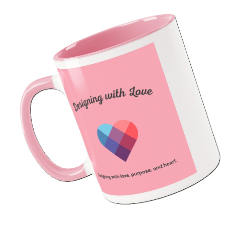 Designing with Love Mug