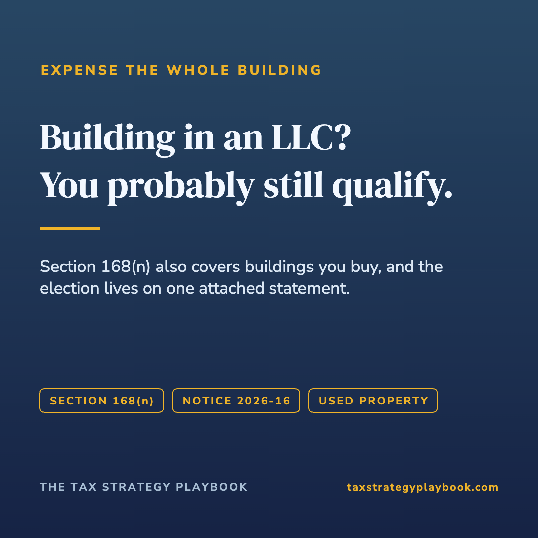 The 95 Percent Line Between Expensing Your Whole Factory and Carving It Up