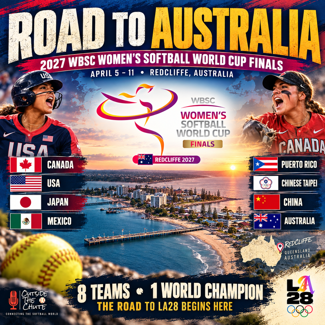 Road to Australia: The Field Is Set for the 2027 Women's Softball World Cup Finals