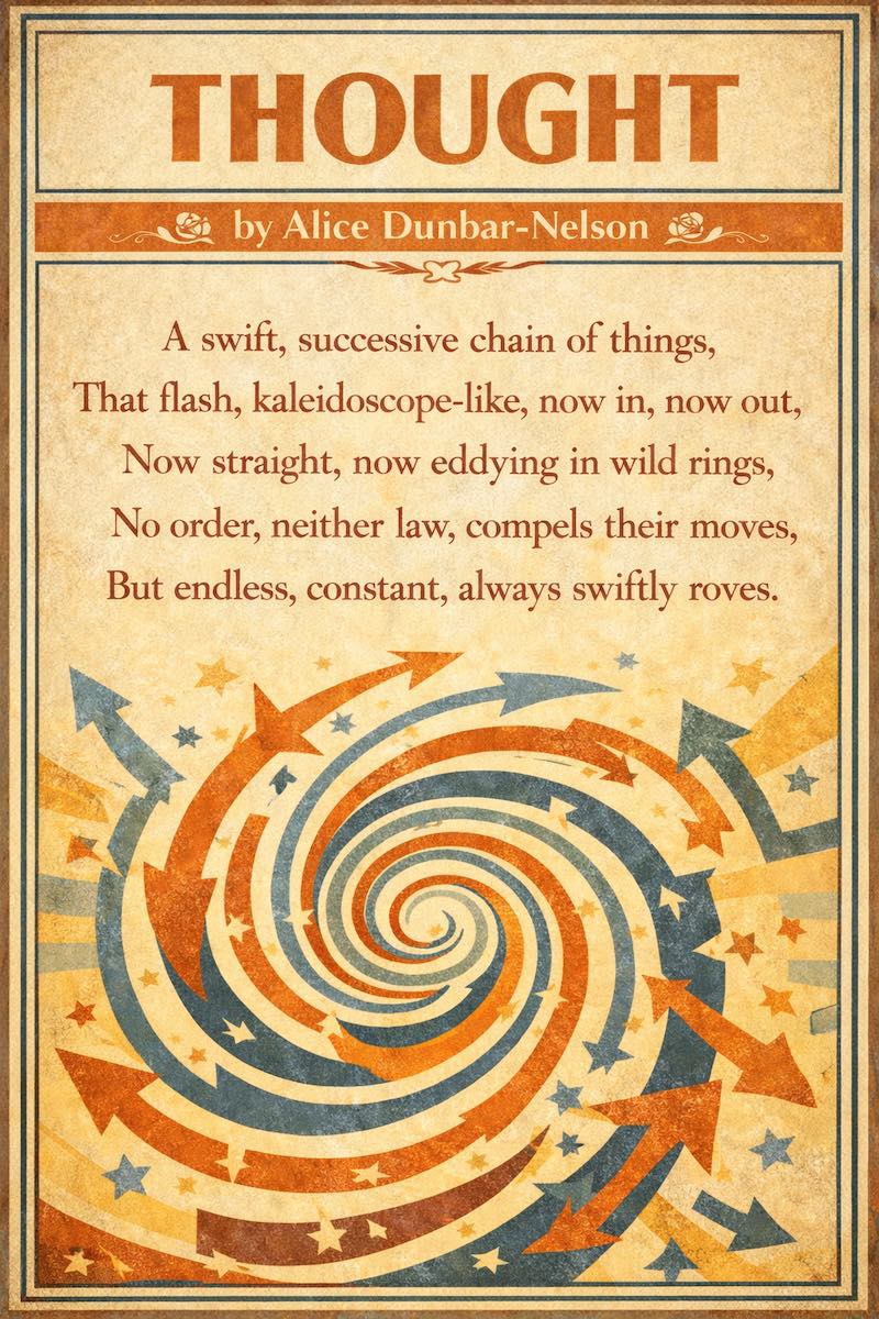 "Thought" by Alice Dunbar-Nelson