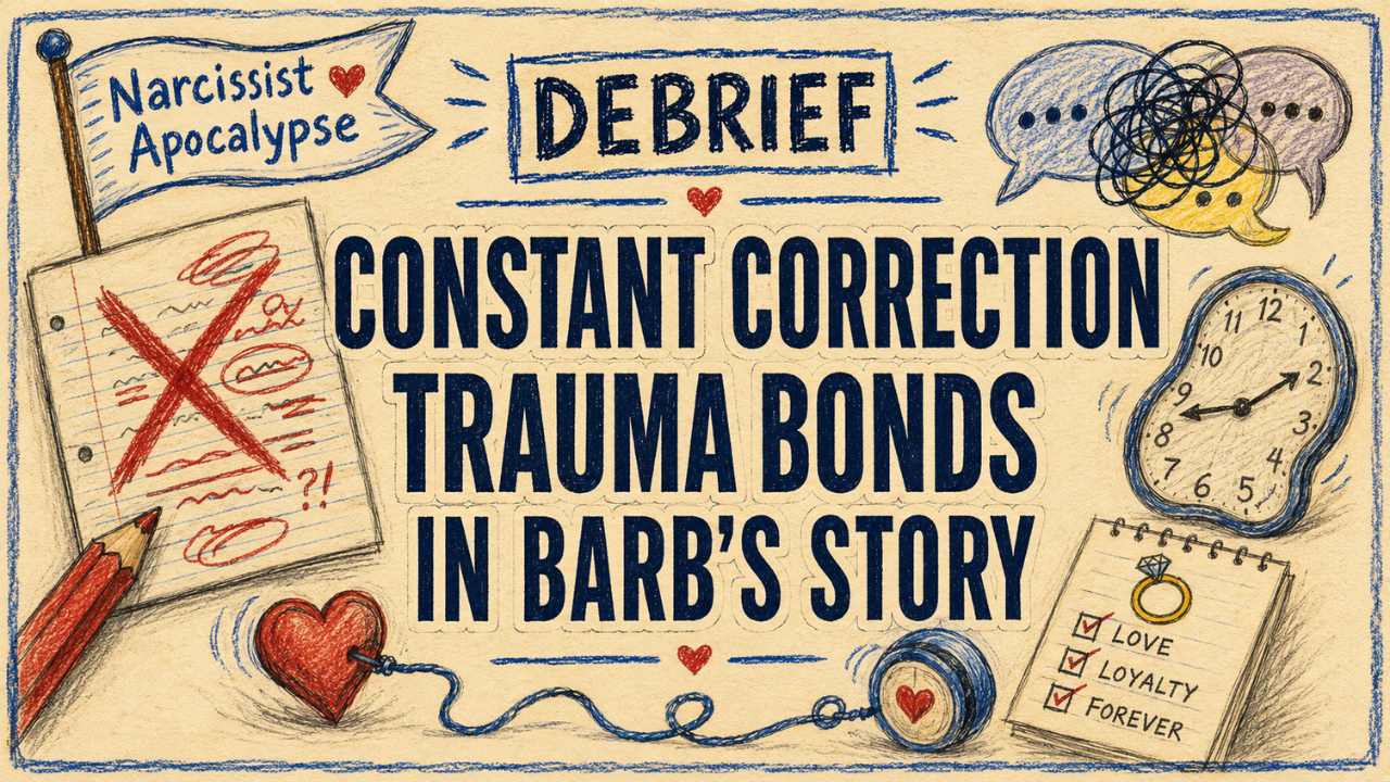 Debrief | Constant Correction, Trauma Bonds, and Invisible Control in Barb’s Story