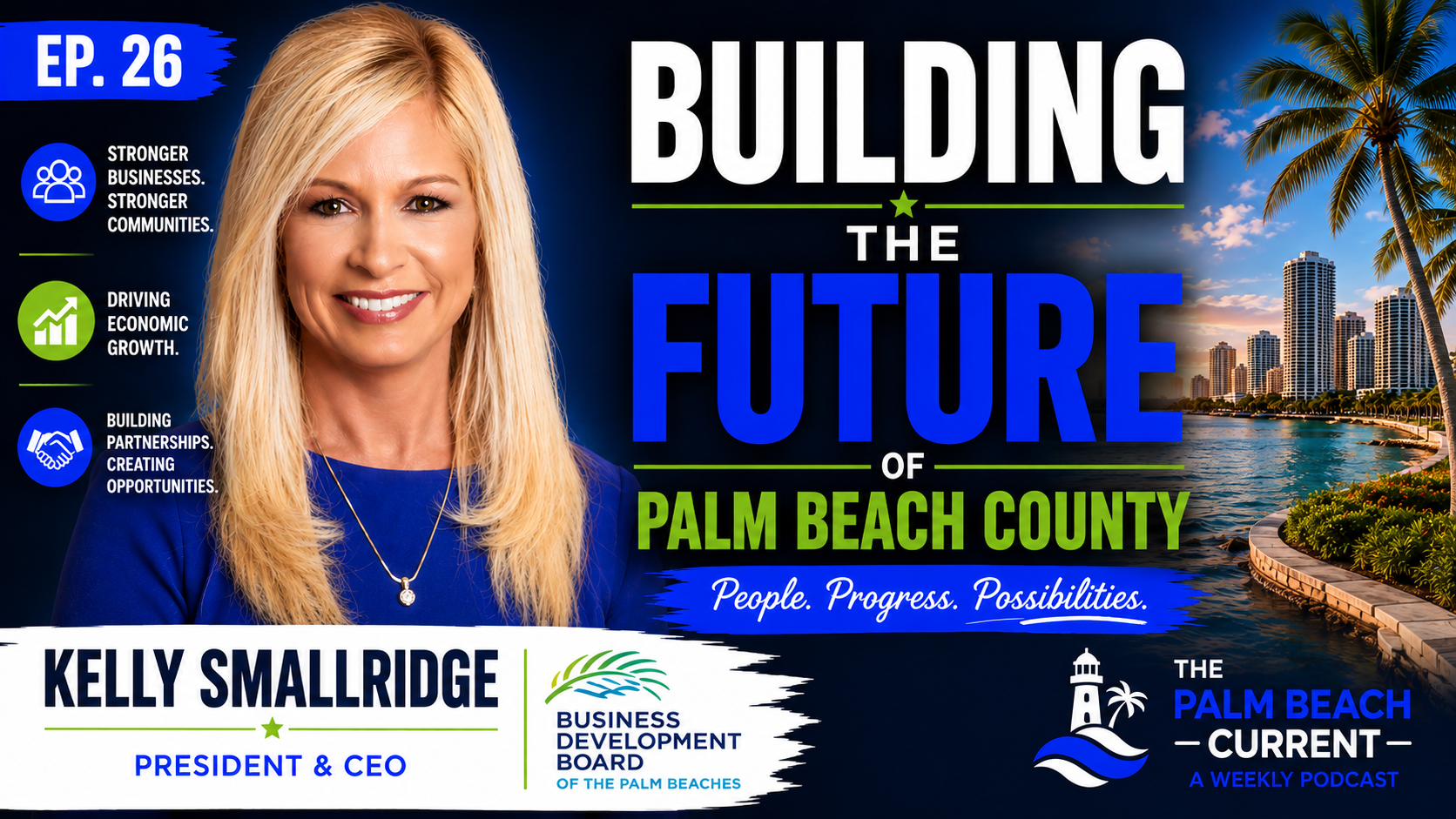 Kelly Smallridge, CEO President & CEO at Business Development Board of the Palm Beaches Ep. 26