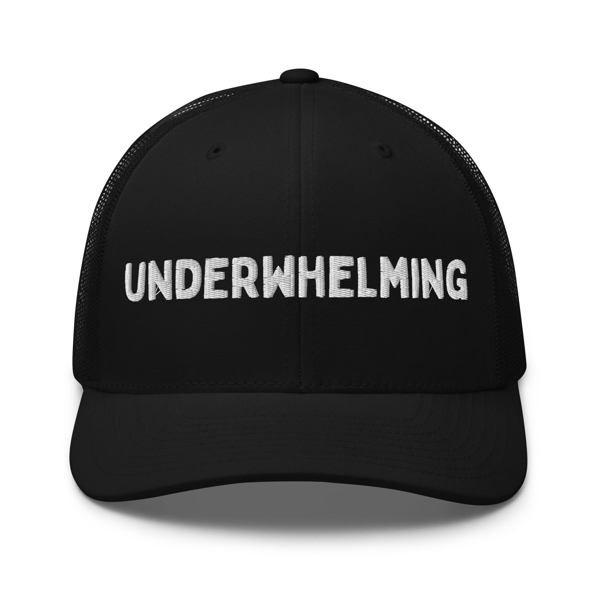 Retro Trucker Hat, embroidered logo, various colours