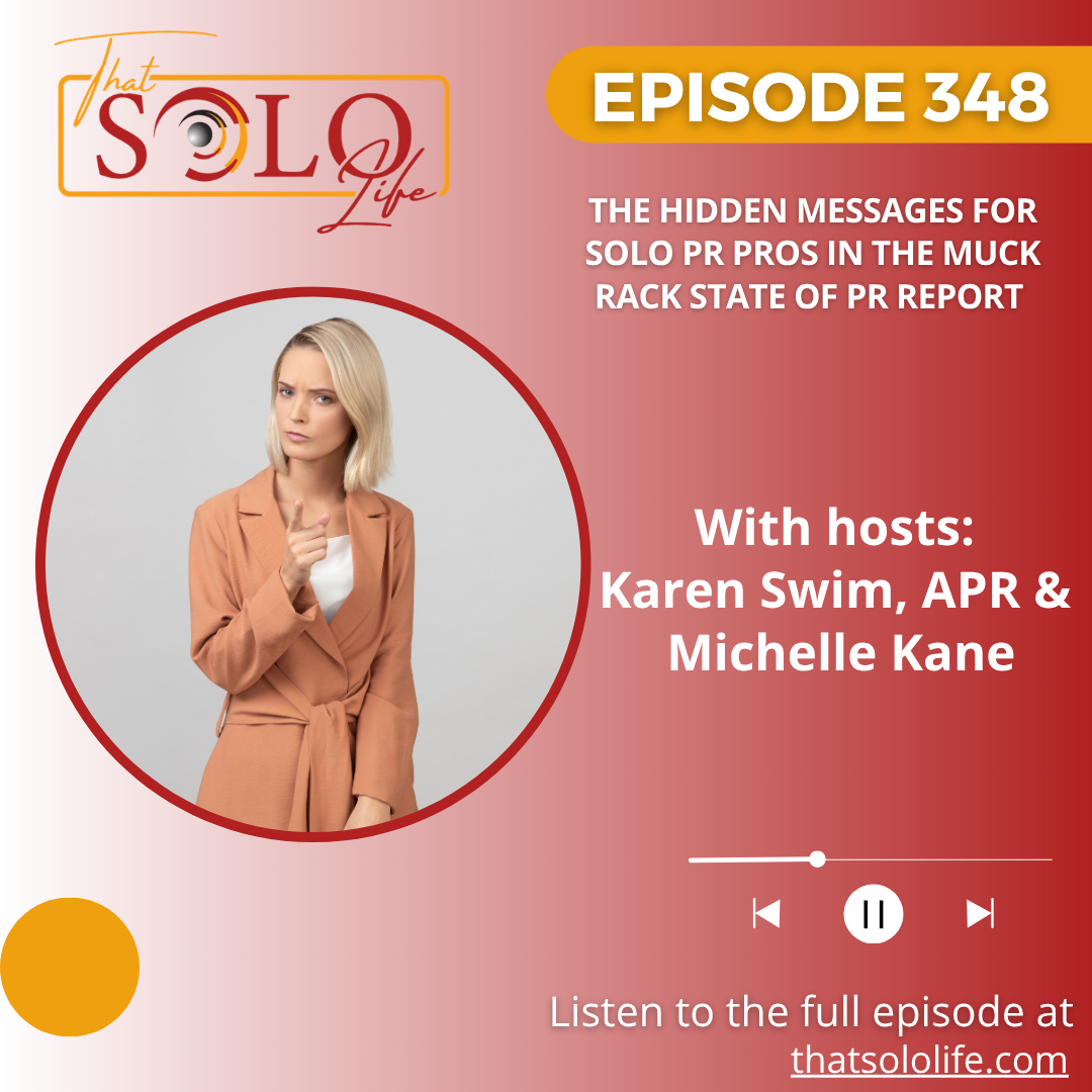 3 Things the Muck Rack State of PR Report Unknowingly Tells Solo Practitioners