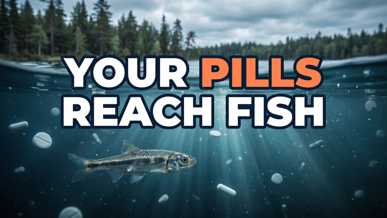 What Happens to Fish When Our Pills Reach the Water?