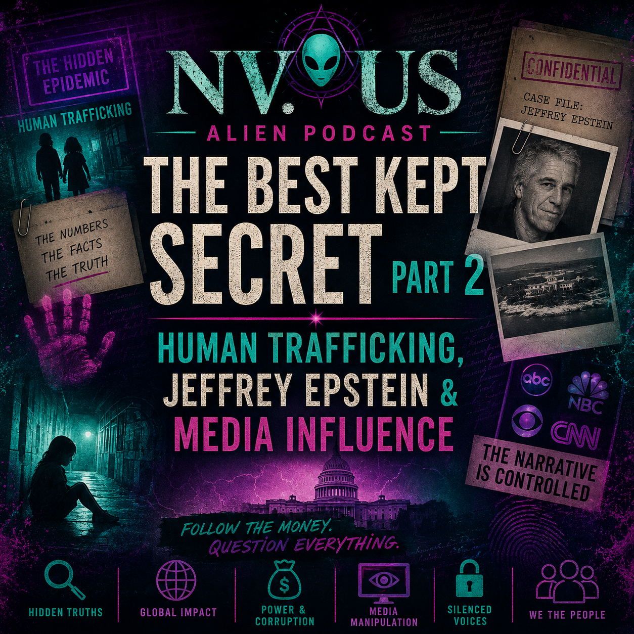 The Best Kept Secret Part 2: Human Trafficking, Jeffrey Epstein & Media Influence