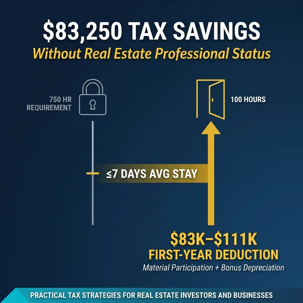 The Short-Term Rental Strategy Most High Earners Miss The Short-Term Rental Strategy Most High Earners Miss