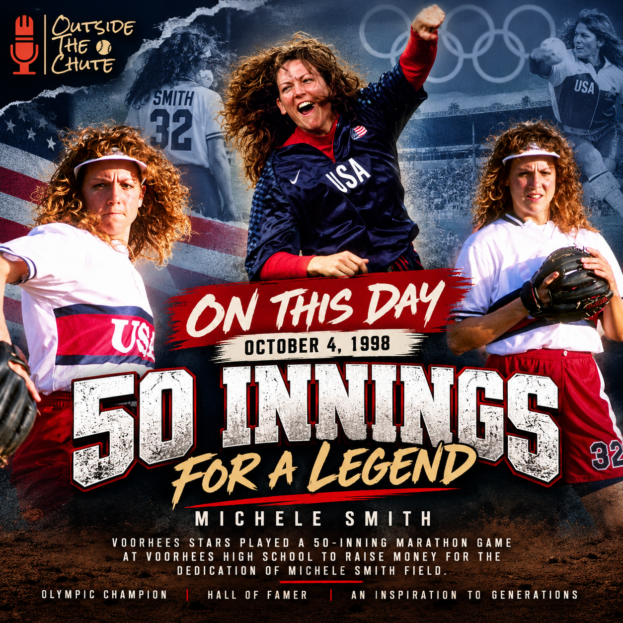 ON THIS DAY: 50 Innings for Michele Smith