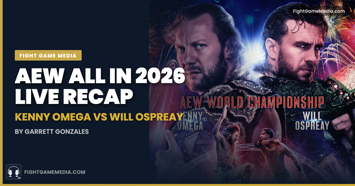 Kenny Omega vs. Will Ospreay Headline AEW All In 2026 Live Recap