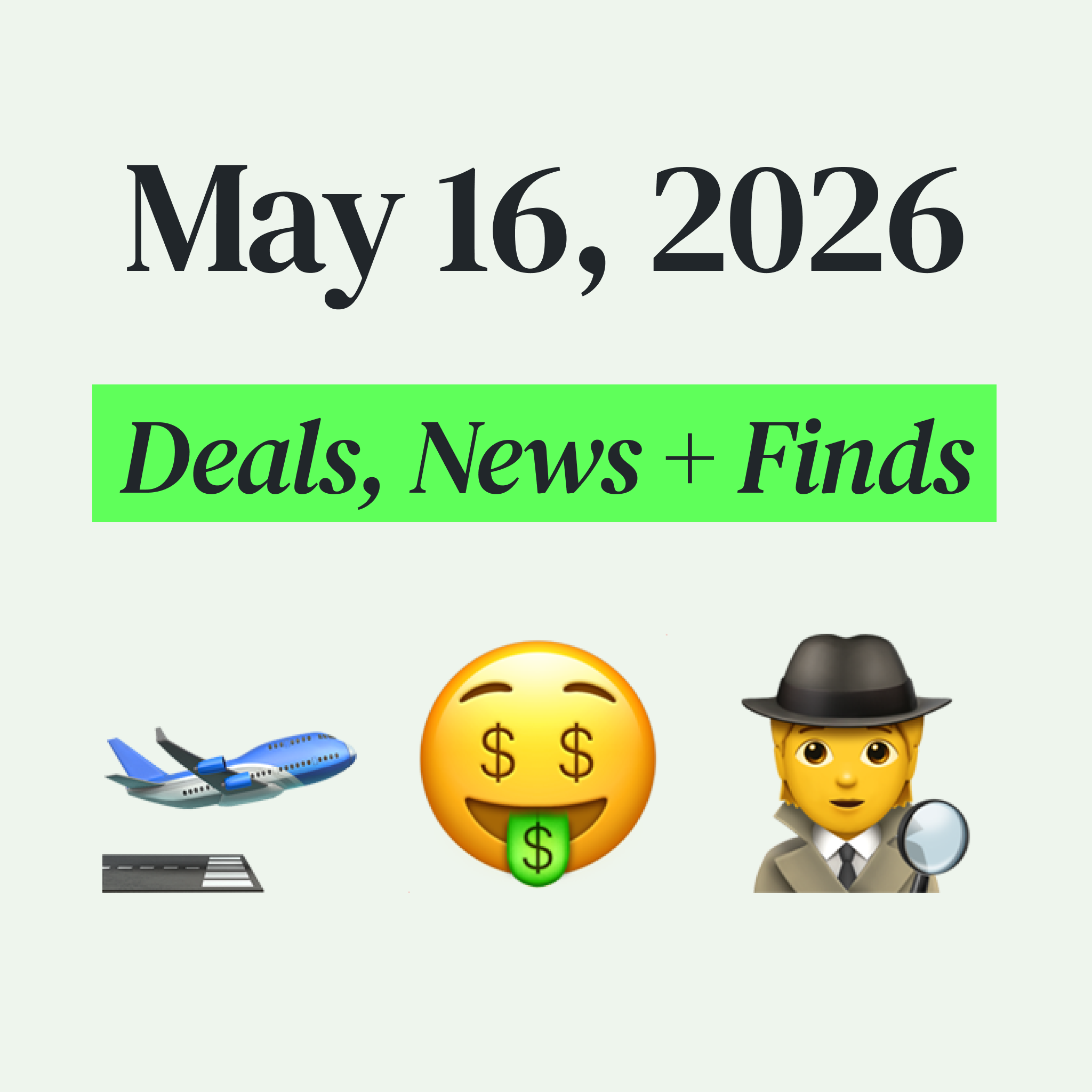 ๐ฐ My Top Picks, Recommendation & More (5/16/26) ๐ฐ My Top Picks, Recommendation & More (5/16/26)