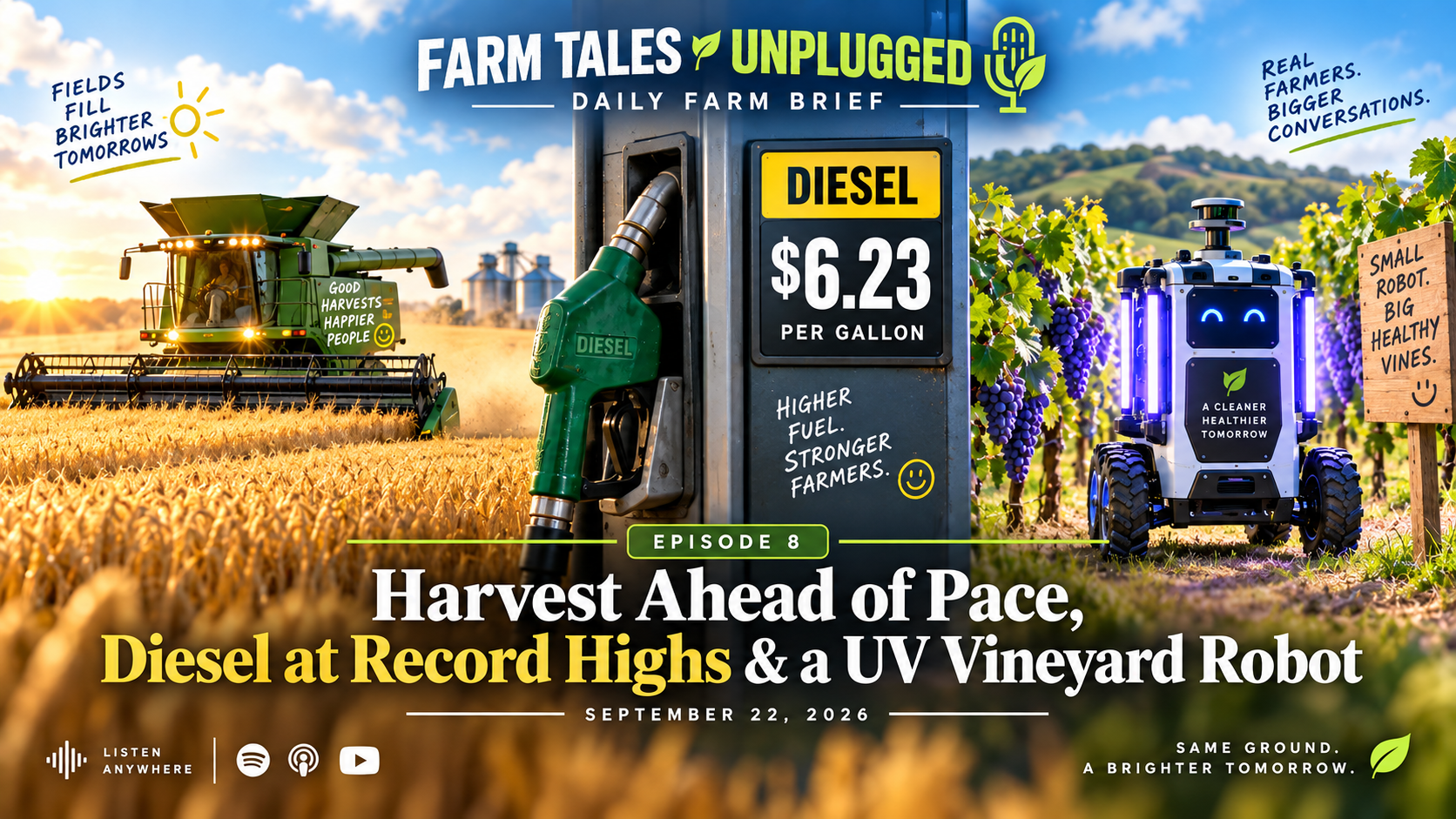 Autonomous Vineyard Robots and UV Light: Can Thorvald Replace Fungicides?