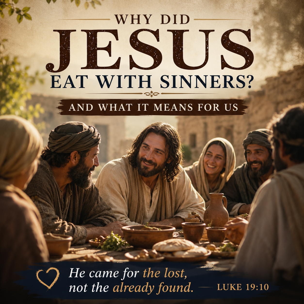Why Did Jesus Eat With Sinners? (And What It Means For Us)