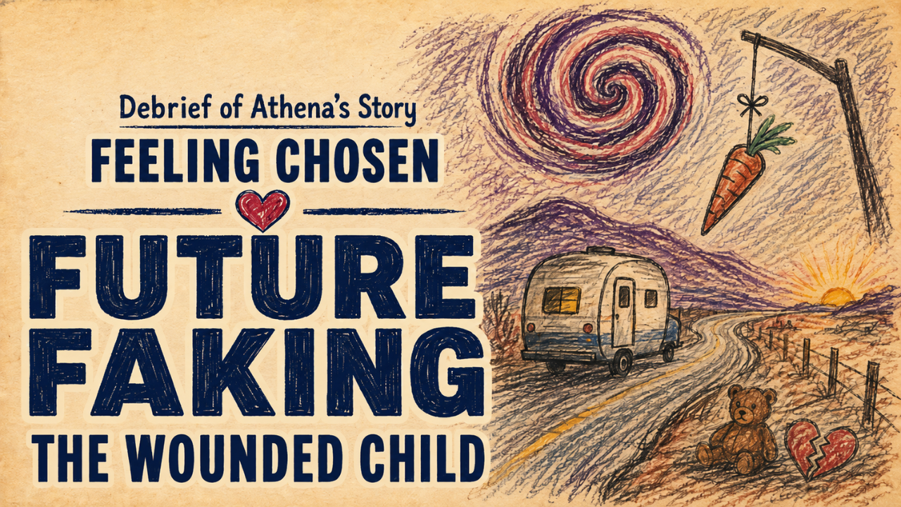 Debrief | Feeling Chosen, Future Faking, and the Wounded Child in Athena’s Story
