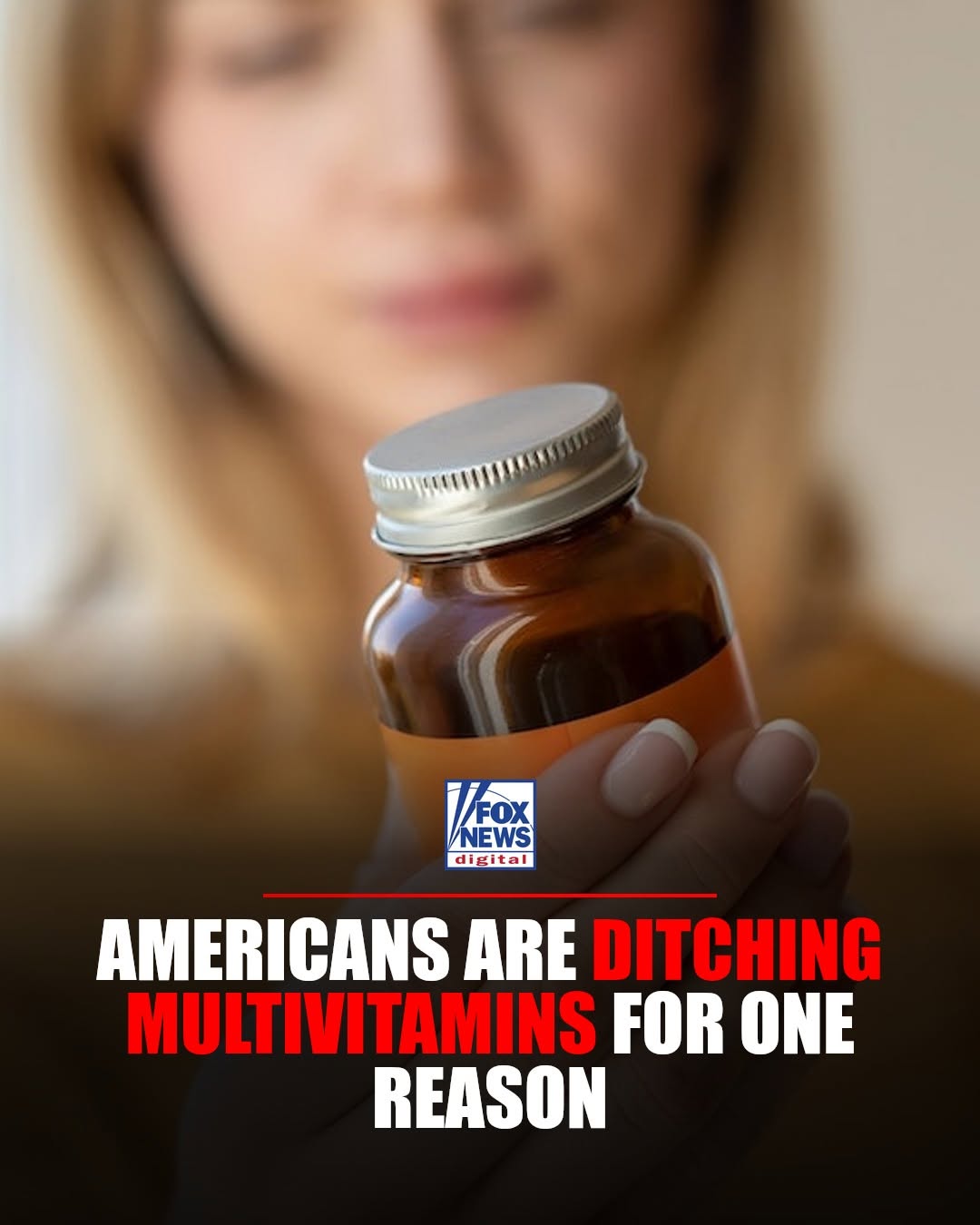 Americans are giving up multivitamins for a different daily health habit, study finds